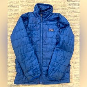 Boys Patagonia nanopuff jacket